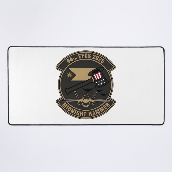 Item preview, 94th EFGS Operation Midnight Hammer 2025 Deployment Patch designed and sold by CharlieDesings.