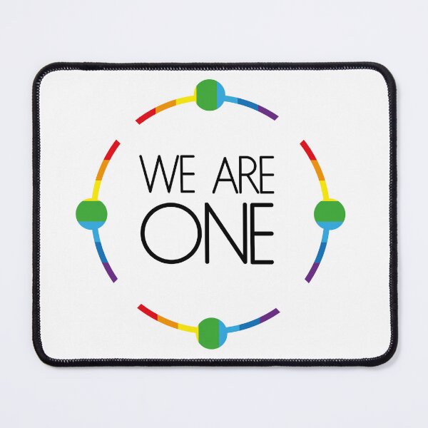 Item preview, We are one circular logo pride month designed and sold by Konopikyu.