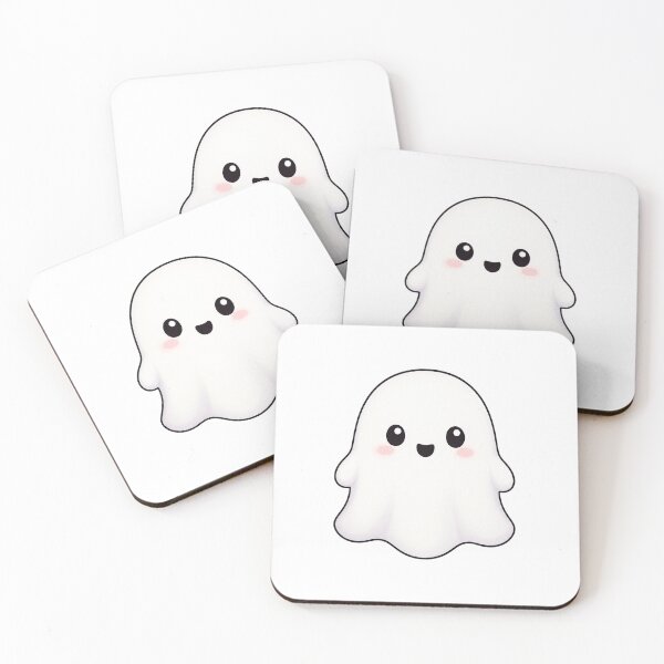 Item preview, Cute Kawaii Ghost Adorable Little Spooky Friendly Boo designed and sold by Seculinator.