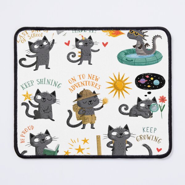 Item preview, Last Day of School Shirt Cat Teacher designed and sold by Anastasiia Yurevych.