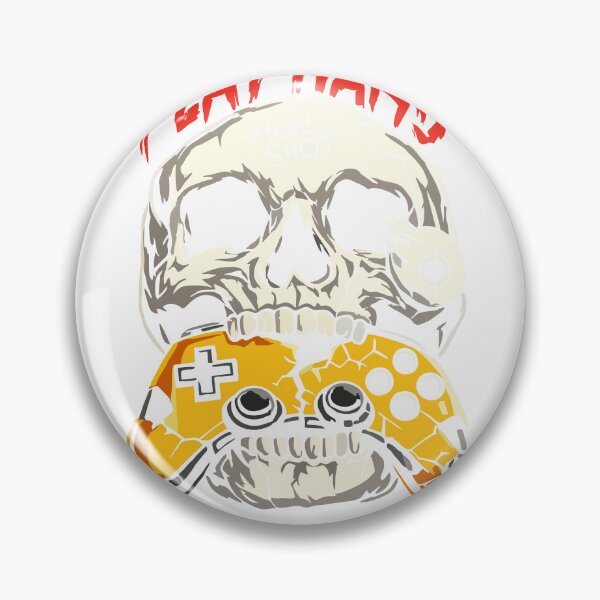 Item preview, ENDGAME Play Hard or Die Gamer Skull (EG69) designed and sold by Endgameco.
