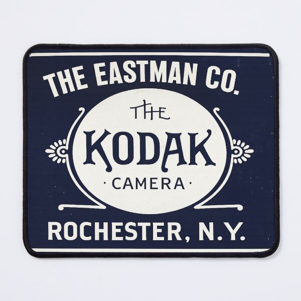 Item preview, The Eastman Co. Kodak Camera Rochester N.Y. – Vintage Photography Advertising Sign designed and sold by PIXEL POP DESIGNS - Beyond the Norm!.