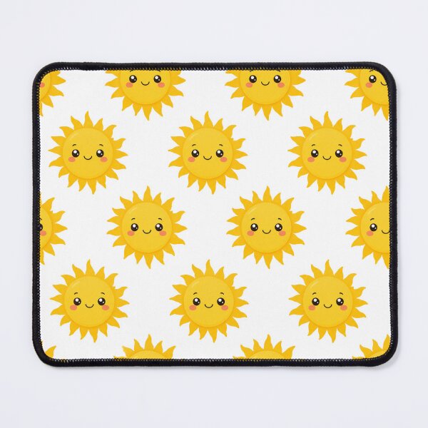 Item preview, Cute Kawaii Sun Happy Sunshine Adorable Summer Seamless Pattern designed and sold by Seculinator.