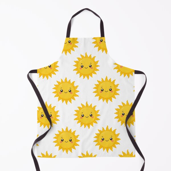 Item preview, Cute Kawaii Sun Happy Sunshine Adorable Summer Seamless Pattern designed and sold by Seculinator.