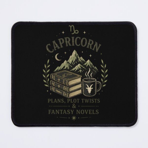 Item preview, Capricorn Booktok Made Me Do It – Cozy Book Lover Zodiac Design designed and sold by Moonwoven Studio.