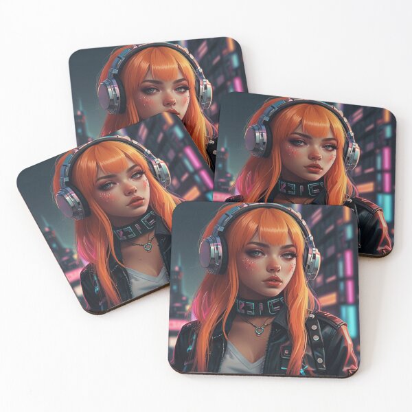 Item preview, Decora Kawaii Cyber Aesthetic Art | Shattered Techwear Anime Design designed and sold by Joy-boy-op.