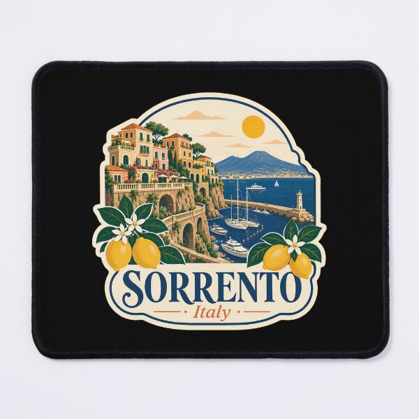 Item preview, Sorrento Italy Mediterranean Paradise Decal designed and sold by turtlestart.