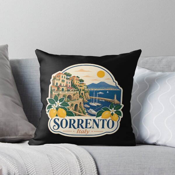 Item preview, Sorrento Italy Mediterranean Paradise Decal designed and sold by turtlestart.