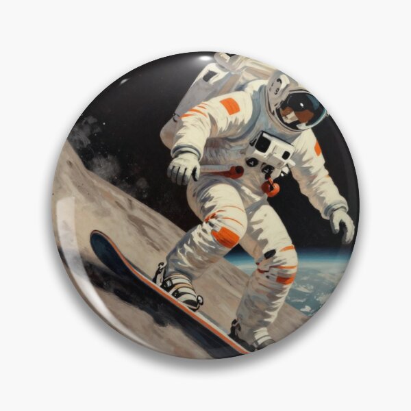 Item preview, Lunar Snowboarder designed and sold by SportsShip.