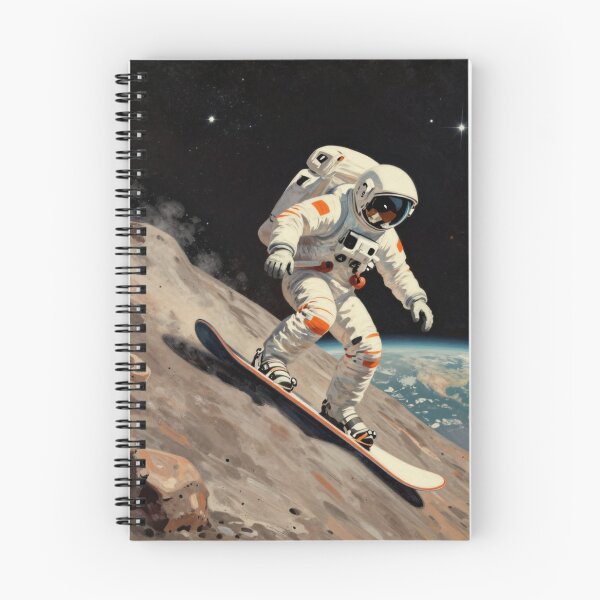 Item preview, Lunar Snowboarder designed and sold by SportsShip.