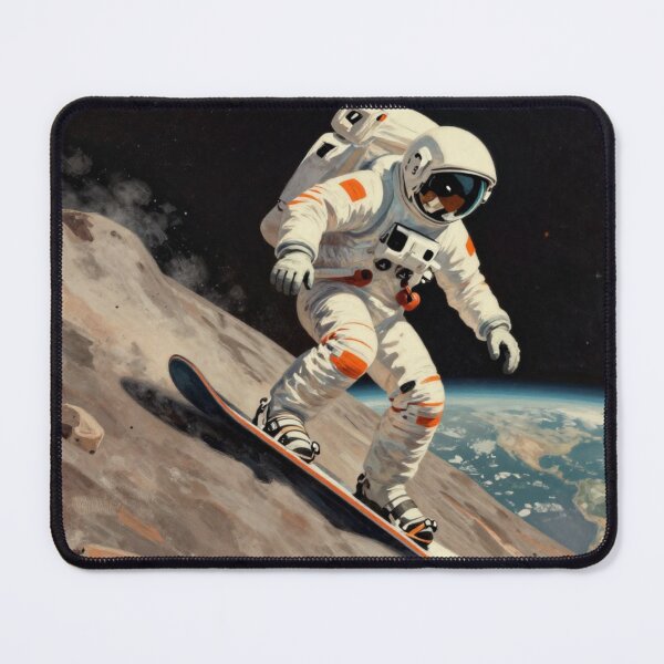 Item preview, Lunar Snowboarder designed and sold by SportsShip.