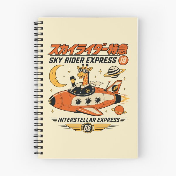Item preview, Vintage Sky Rider Express Giraffe designed and sold by AwesomeBeyondLimits.