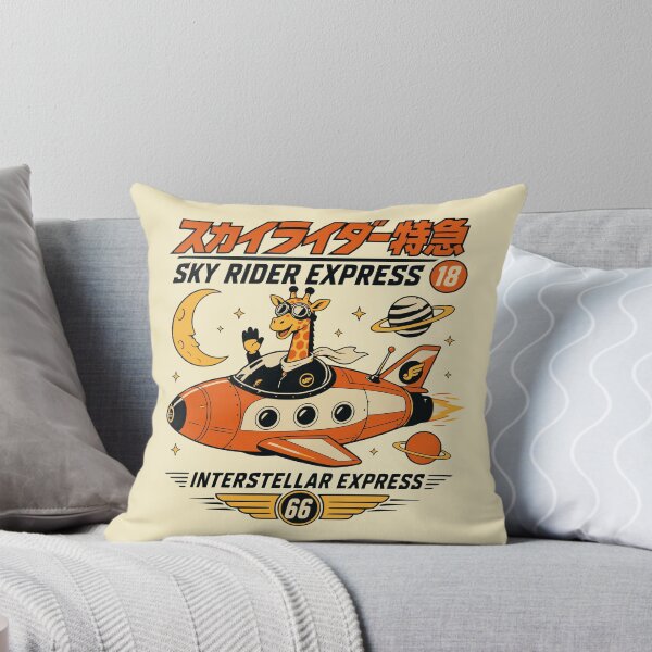 Item preview, Vintage Sky Rider Express Giraffe designed and sold by AwesomeBeyondLimits.