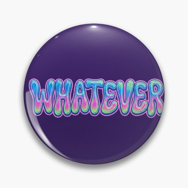 Item preview, ​Whatever Y2K Glitch Text Nostalgia designed and sold by EraSwayShop.