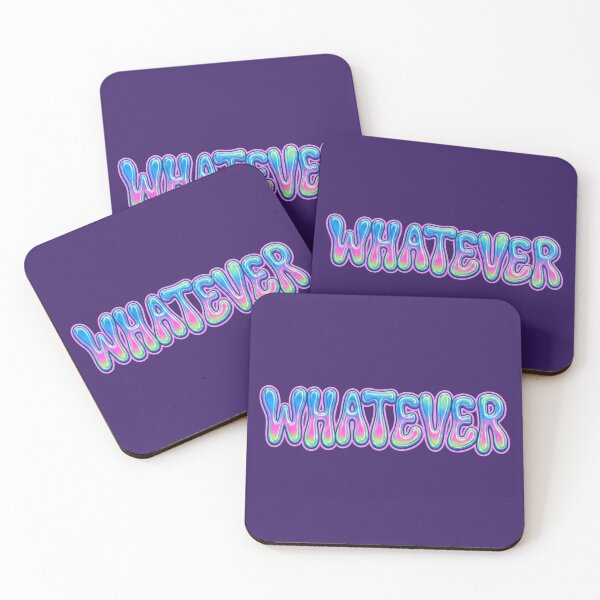 Item preview, ​Whatever Y2K Glitch Text Nostalgia designed and sold by EraSwayShop.