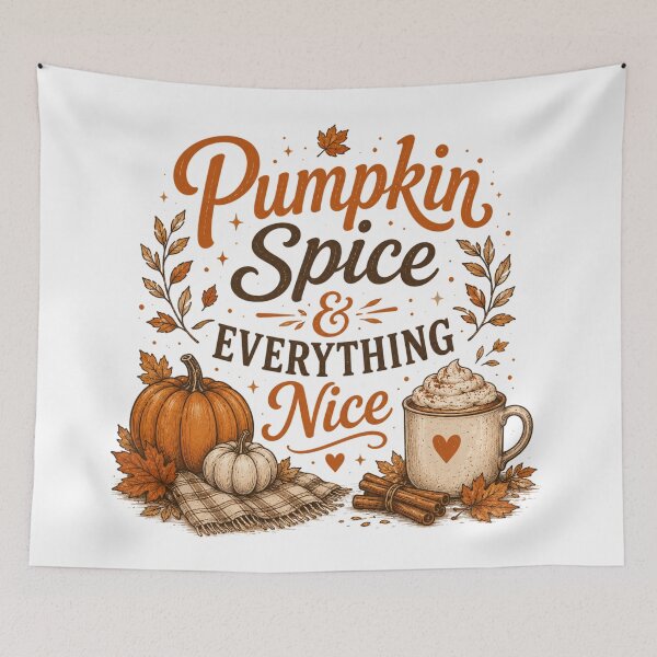 Item preview, Pumpkin spice and everything nice designed and sold by Side Quest Co..