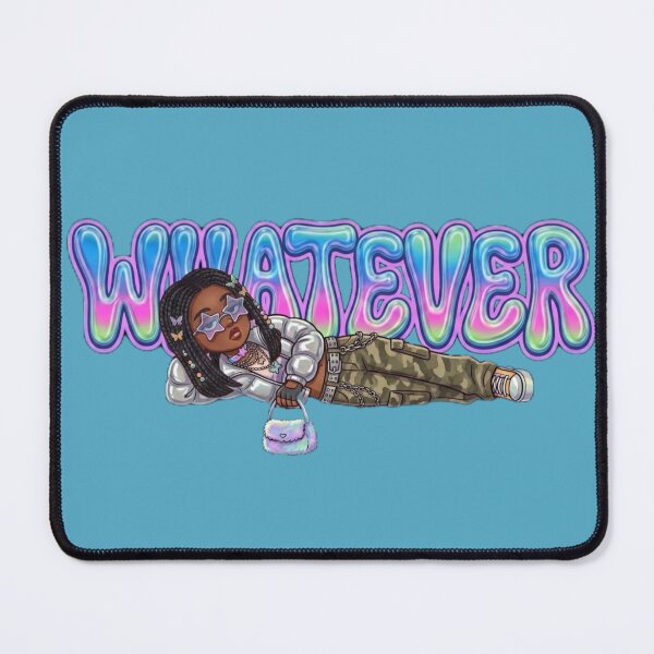 Item preview, Y2K Streetwear Black Girl Whatever Nostalgia designed and sold by EraSwayShop.