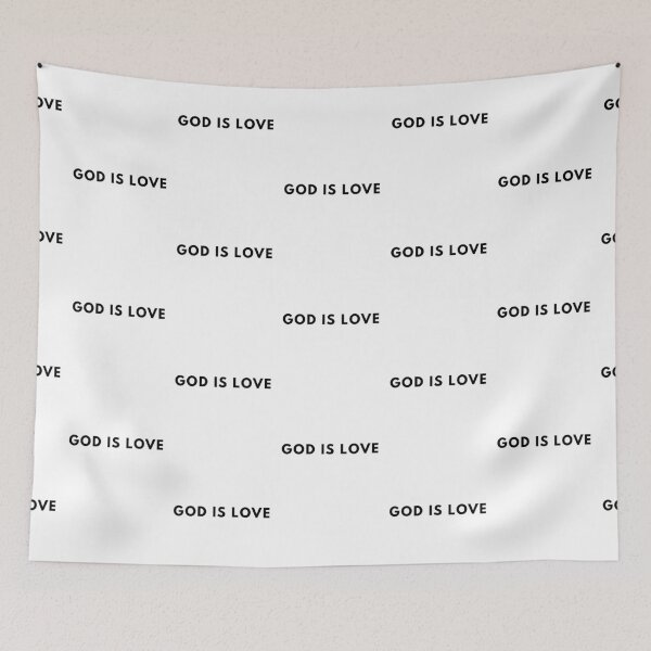 Item preview, God is Love designed and sold by The Artful Pearl.