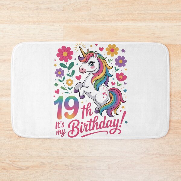 Item preview, 19h Birthday Unicorn designed and sold by jkrphoto.