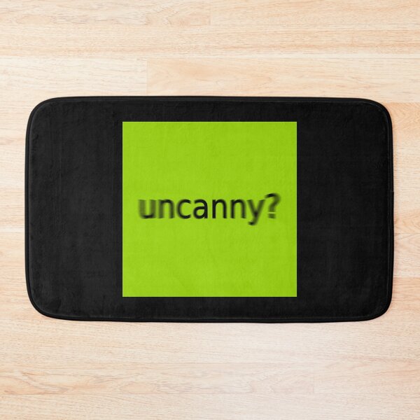 Item preview, Supreme Green Uncanny Question Mark Square designed and sold by Dancing Papaya.