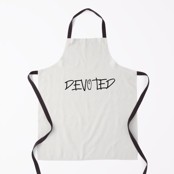 Item preview, DEVOTED Minimal Typography Design Modern Aesthetic Statement Word Art Clean Text Print designed and sold by KleanGirlAesthetics.
