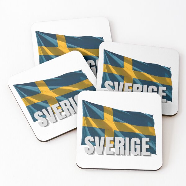 Item preview, Sverige Swedish Flag Design designed and sold by RVJdesigns.