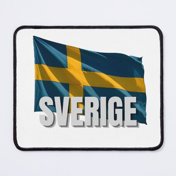 Item preview, Sverige Swedish Flag Design designed and sold by RVJdesigns.