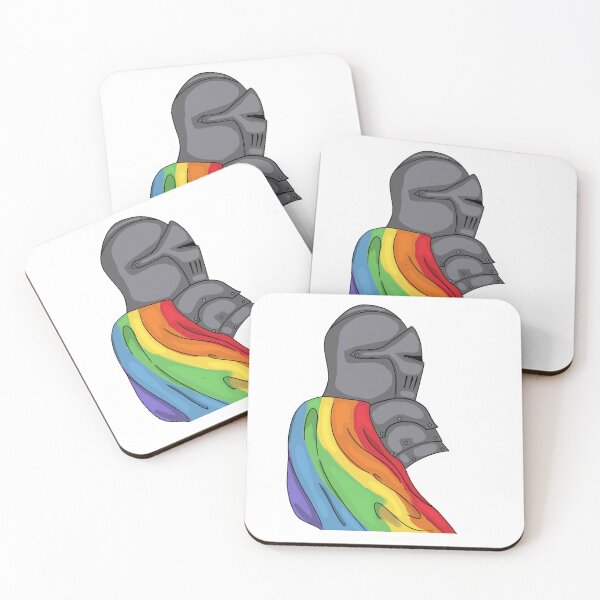 Item preview, Knight Pride Rainbow Flag designed and sold by motherofswans.