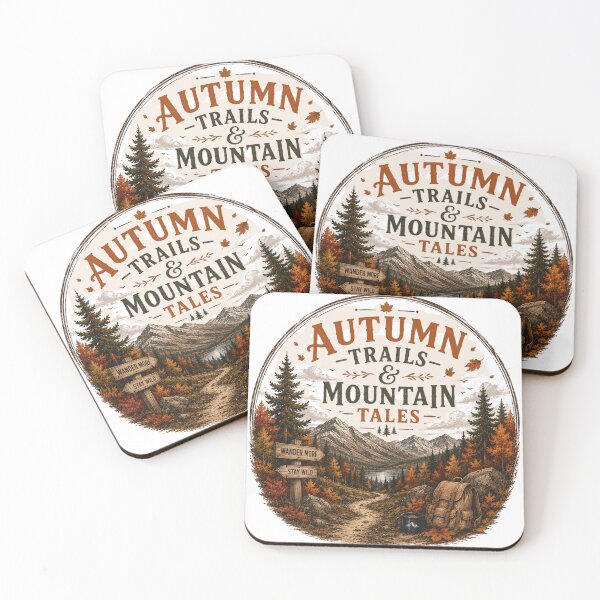 Item preview, Autumn trails and mountain adventures designed and sold by Side Quest Co..