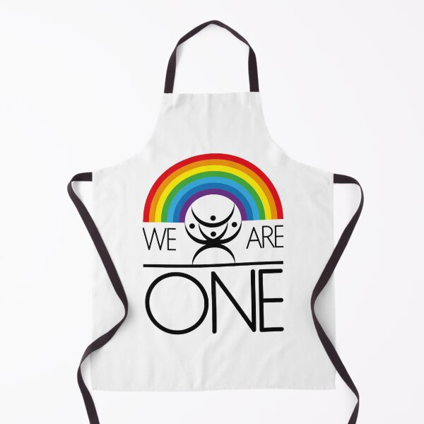 Item preview, We are one rainbow colorful logo designed and sold by Konopikyu.