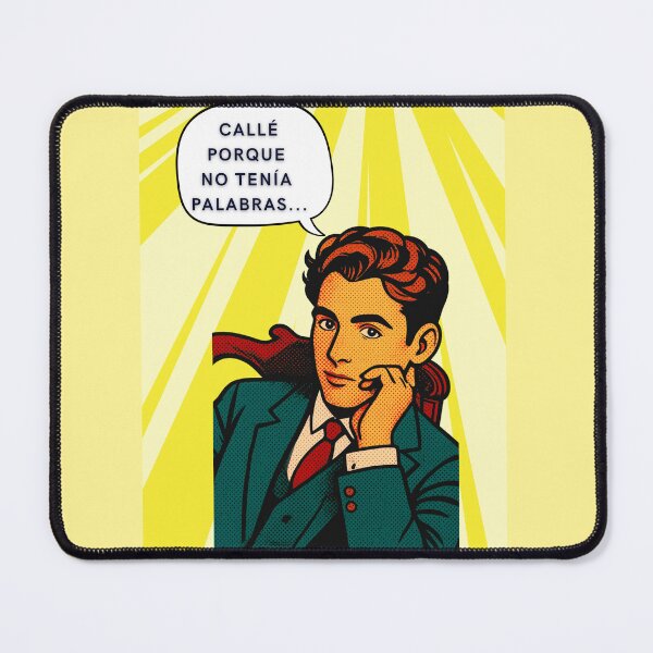 Item preview, Federico Garcia Lorca Pop Art Comic Style Literature Design designed and sold by Clauzierra.