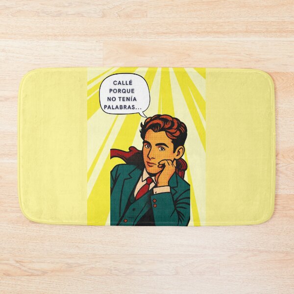 Item preview, Federico Garcia Lorca Pop Art Comic Style Literature Design designed and sold by Clauzierra.