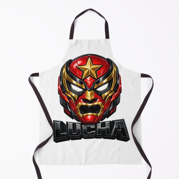 Item preview, Crimson Thunder Lucha Power Mask designed and sold by Dresut.