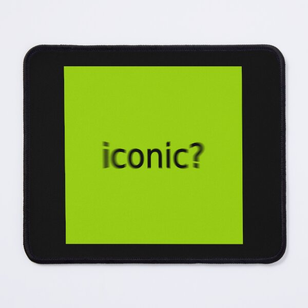 Item preview, Supreme Green Iconic Question Mark Square designed and sold by Dancing Papaya.