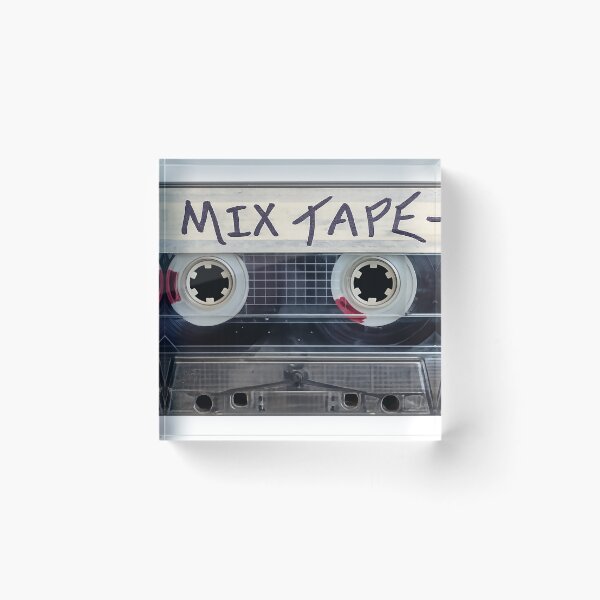 Item preview, Vintage Mix Tape Cassette – Retro 1980s/1990s Audio Tape Isolated on Transparent Background designed and sold by PIXEL POP DESIGNS - Beyond the Norm!.