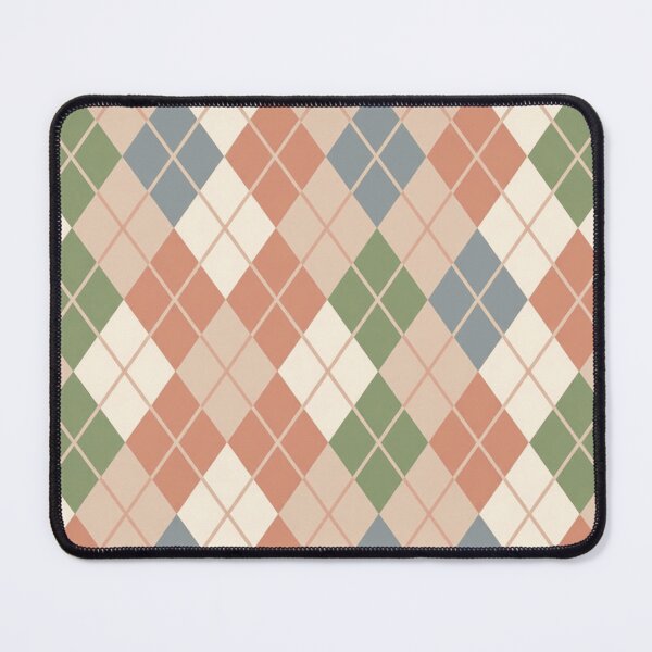 Item preview, Argyle in Earthy pastels  designed and sold by Roxburylane.