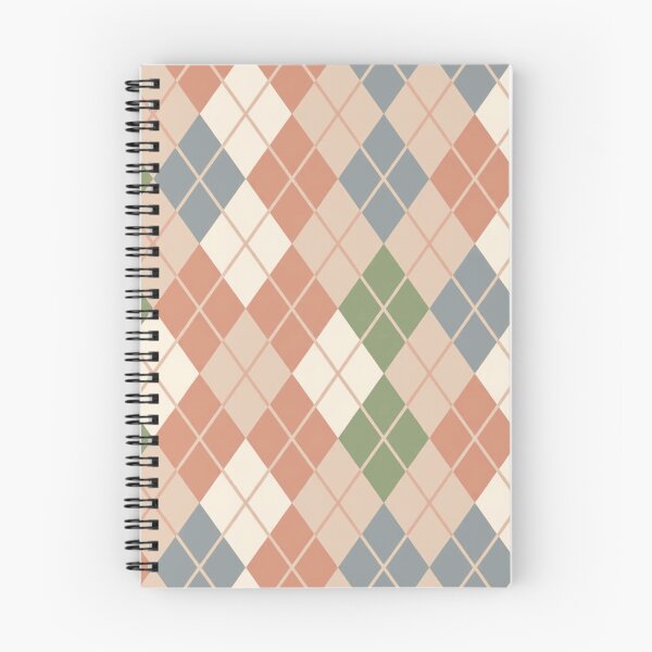Item preview, Argyle in Earthy pastels  designed and sold by Roxburylane.