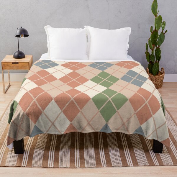 Item preview, Argyle in Earthy pastels  designed and sold by Roxburylane.