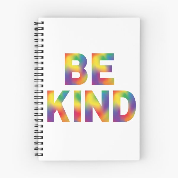 Artikelvorschau, Sei freundlich – Regenbogenfarbenes Freundlichkeits-Typografie-Design entworfen und verkauft von RnIDesignd.