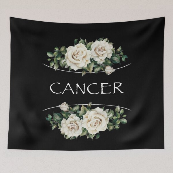 Item preview, Cancer Birth Flower Zodiac Floral Design designed and sold by TeeGals.