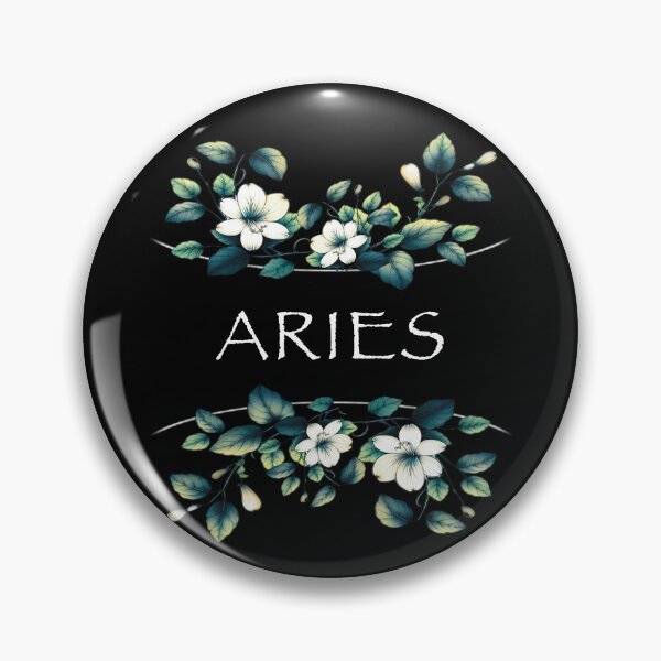 Item preview, Aries Birth Flower Zodiac Floral Design designed and sold by TeeGals.