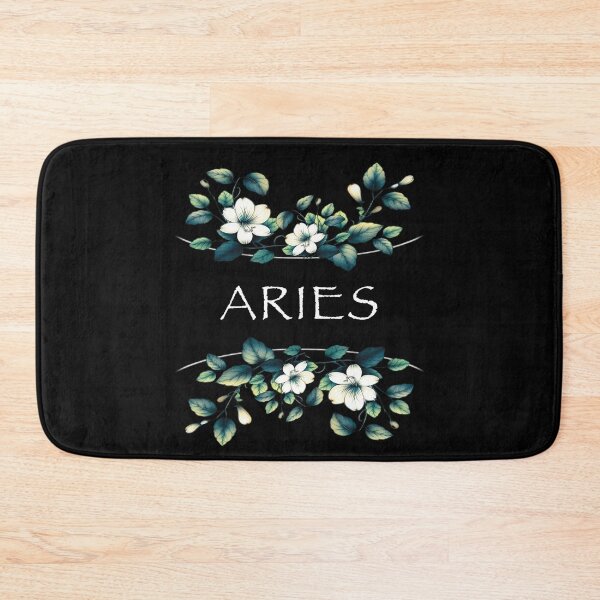 Item preview, Aries Birth Flower Zodiac Floral Design designed and sold by TeeGals.