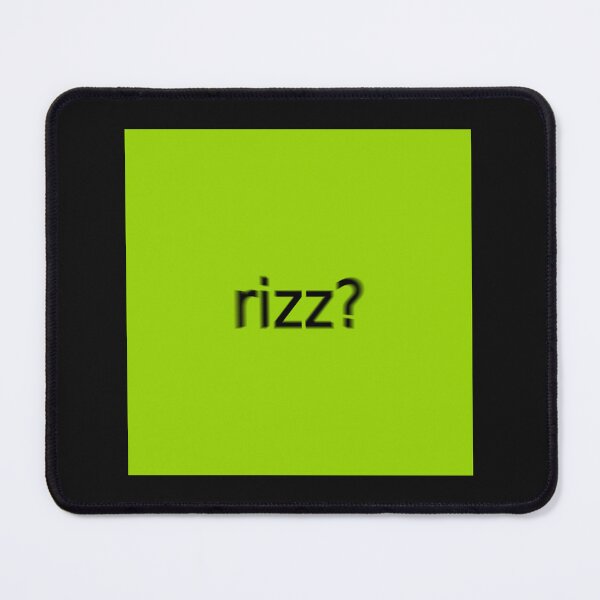 Item preview, Supreme Green Rizz Question Mark Square designed and sold by Dancing Papaya.
