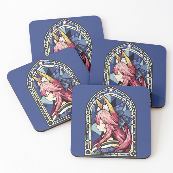 Item preview, Stained Glass Tamamo no Mae designed and sold by SchellStation.