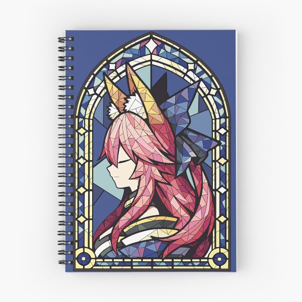 Item preview, Stained Glass Tamamo no Mae designed and sold by SchellStation.