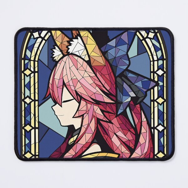 Item preview, Stained Glass Tamamo no Mae designed and sold by SchellStation.