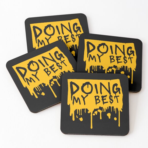 Item preview, Doing My Best Funny Relatable Honest Motivational Quote designed and sold by shirt-o-mat.