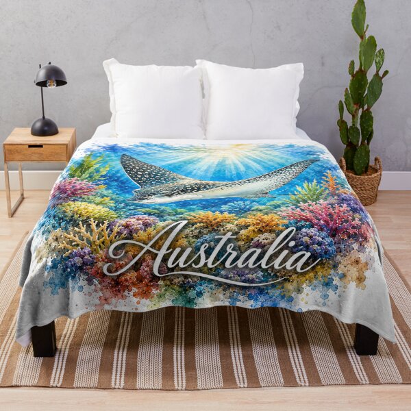 Item preview, Australian Ocean Treasure – Underwater Sea Life Souvenir Gift designed and sold by Holiday-Hunter.