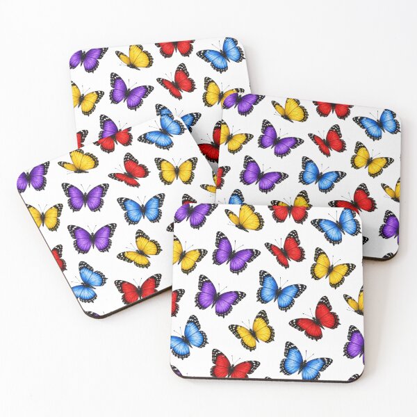 Item preview, Colorful Monarch Butterfly Garden Nature Summer Seamless Pattern designed and sold by Seculinator.