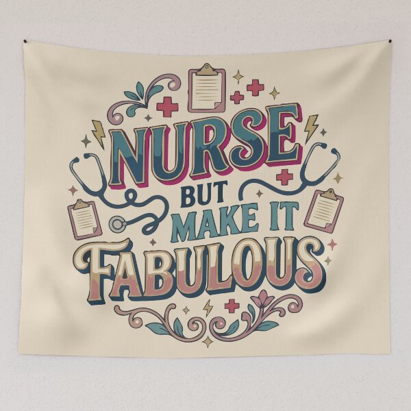 Item preview, Nurse by Make it Fabulous designed and sold by tigrootiger.